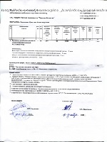 Протокол испытаний электрооборудования образец